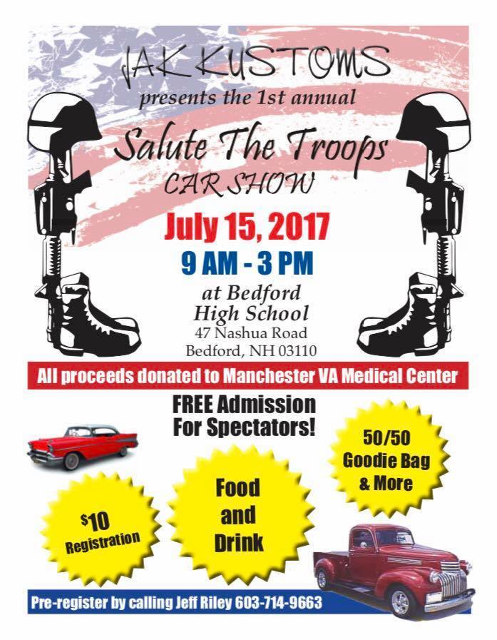JAK Kustoms 1st Annual Salute the Troops Car Show ...