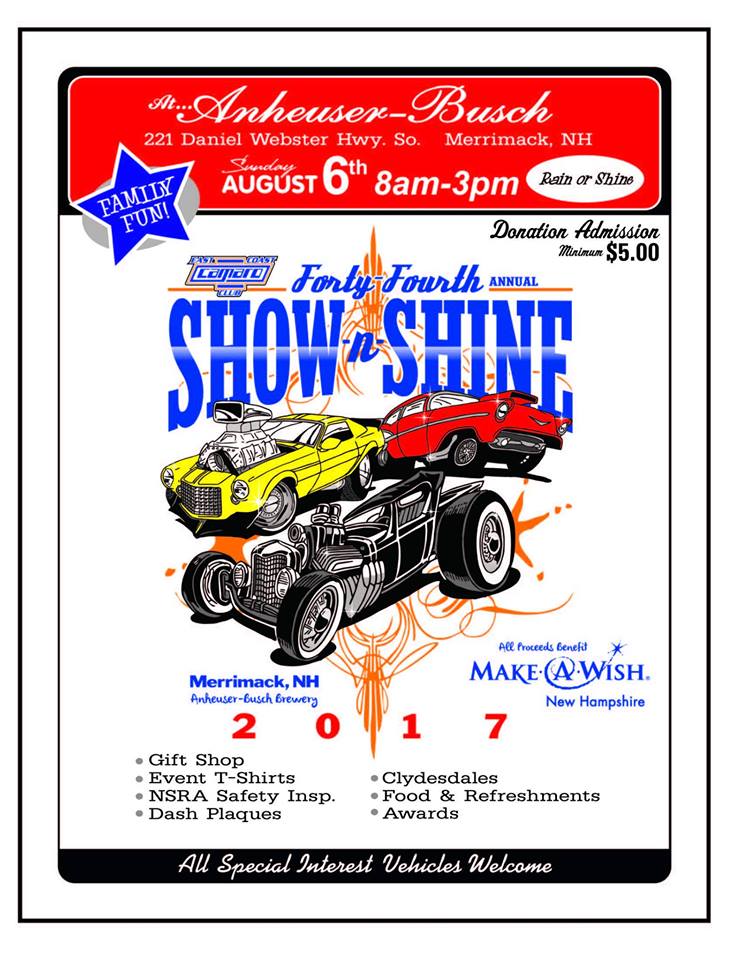 NH Merrimack 44th Annual Show N Shine