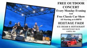 MA - Lowell - Heritage Farm Ice Cream Classic Car Night & Free Concert Series @ Heritage Farm | Lowell | Massachusetts | United States