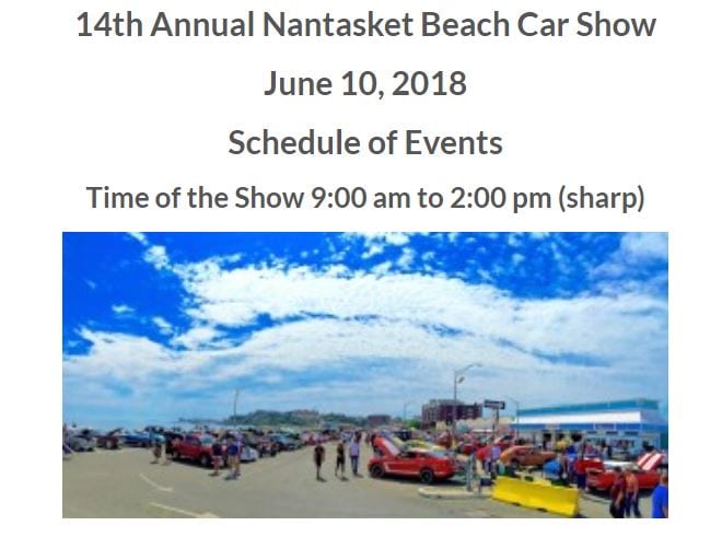 MA Hull ANNUAL NANTASKET BEACH CAR SHOW