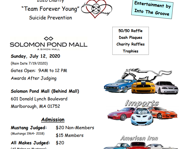 MA Marlborough MCCNE Annual Solomon Pond All Wheels Car Show