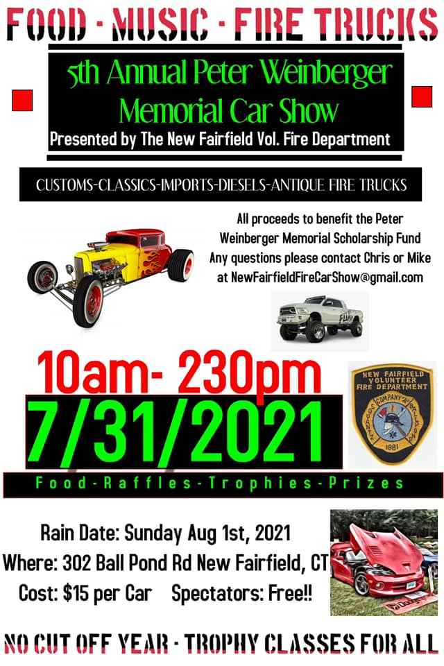 CT New Fairfield Vol. Fire Dept. Peter Weinberger