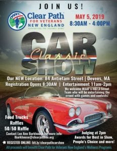 MA - Devens - Clear Path for Veterans Classic Car Show @ Devens | Massachusetts | United States