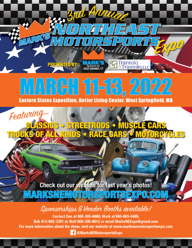 MA West Springfield Mark’s Northeast Motorsports Expo