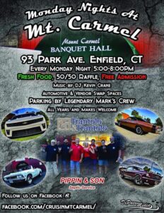 CT - Enfield - Cruisin’ at Mt. Carmel @ Mount Carmel Banquet Hall | Enfield | Connecticut | United States
