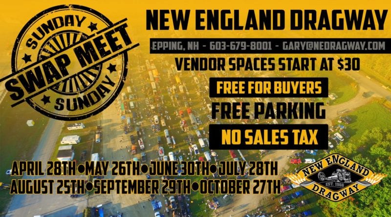 NH - Epping - Swap Meet Sunday at New England Dragway