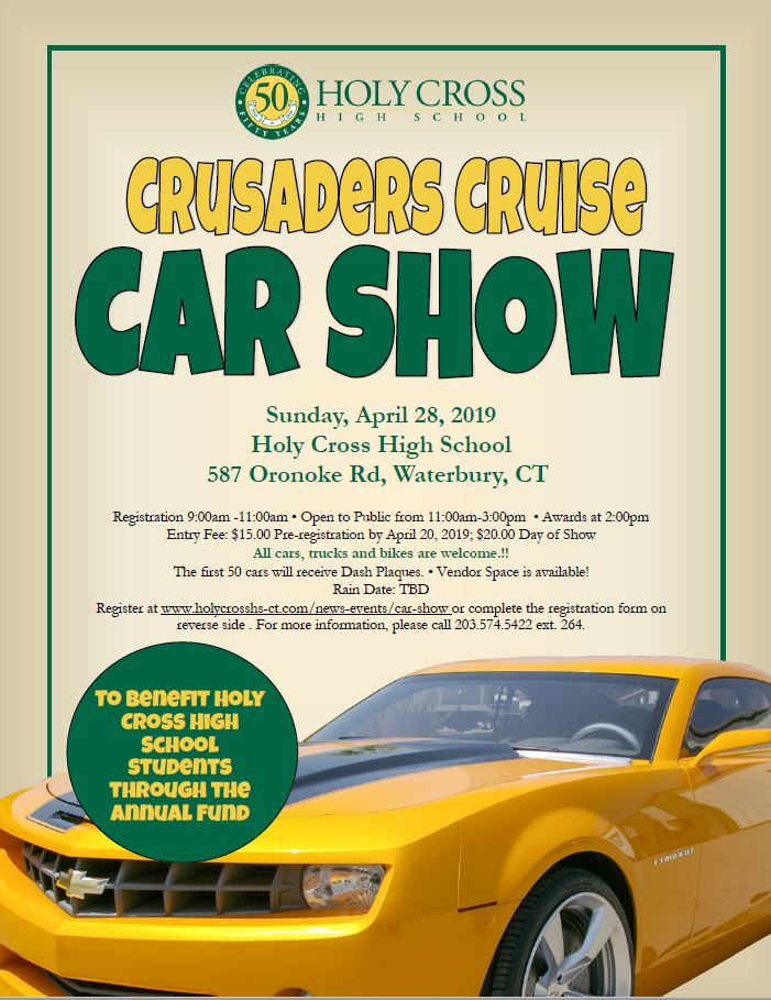 CT Waterbury Crusaders Cruise Car Show