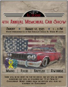 NH - Wilton - AJ Dodge Annual Memorial Car Show @ Wilton Lyndeborough Co-Op High School | Wilton | New Hampshire | United States