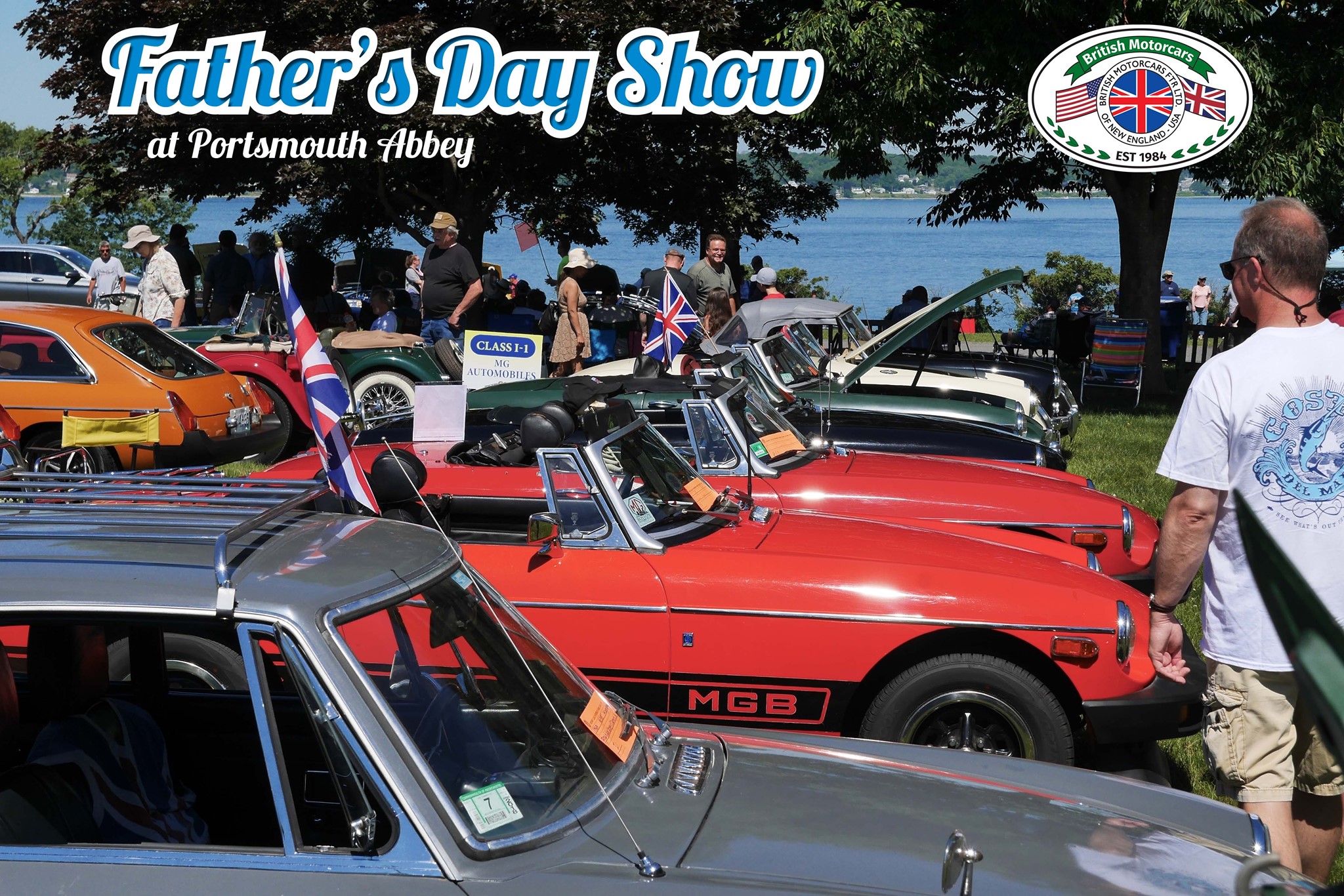 RI Portsmouth BMCNE and Rotary Father's Day Show