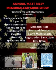NH - Bedford - Annual Matt Riley Memorial Car & Bike Show @ Murphy's Taproom | Bedford | New Hampshire | United States