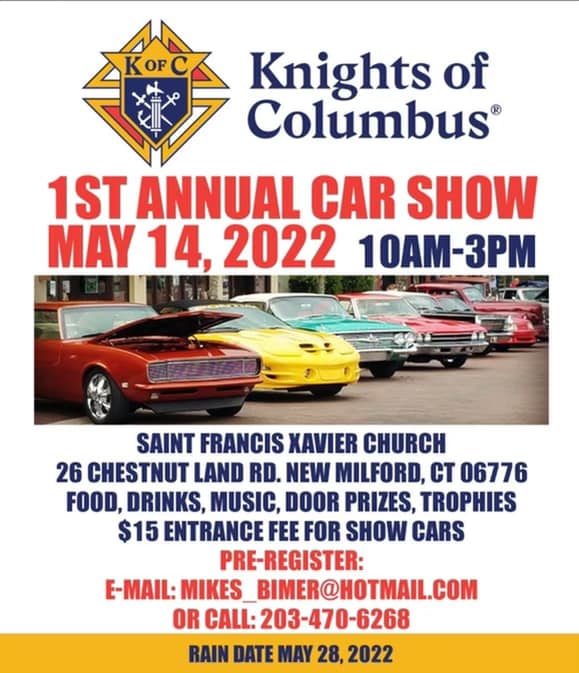 CT New Milford KofC Annual Car Show