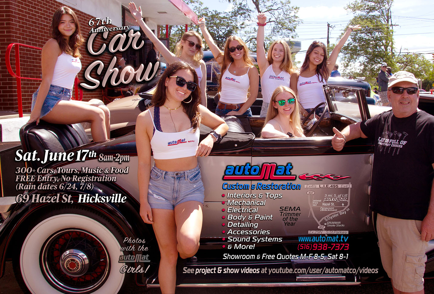 NY - Hicksville - Automat Aniversary Car Show @ AutoMat | Hicksville | New York | United States