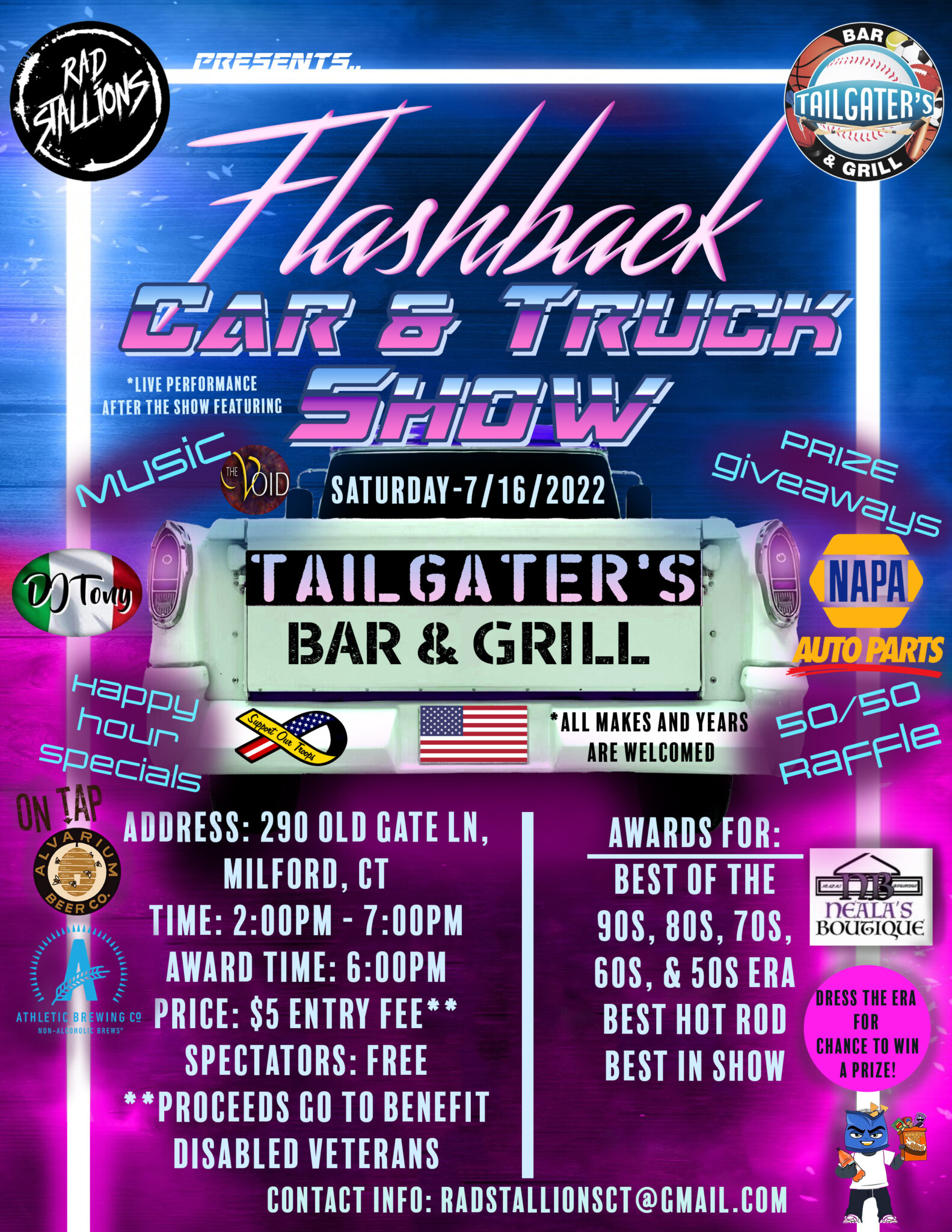 CT Milford Flashback Car and Truck Show