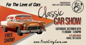 NH - Rochester - FOR THE LOVE OF CARS - Classic Car Show @ First City Cars and Trucks | Rochester | New Hampshire | United States