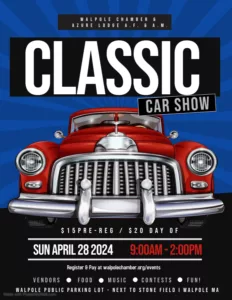 MA - Walpole - Classic Car Show @ Stone Field Walpole | Walpole | Massachusetts | United States