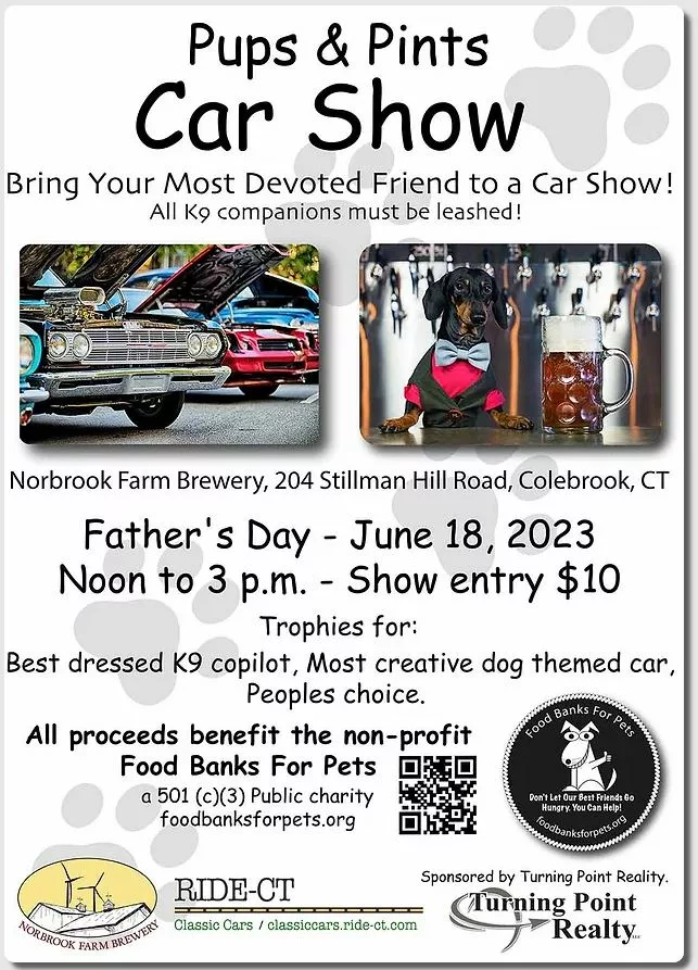 CT - Colebrook - Pups and Pints Car Show @ Norbrook Farm Brewery | Colebrook | Connecticut | United States